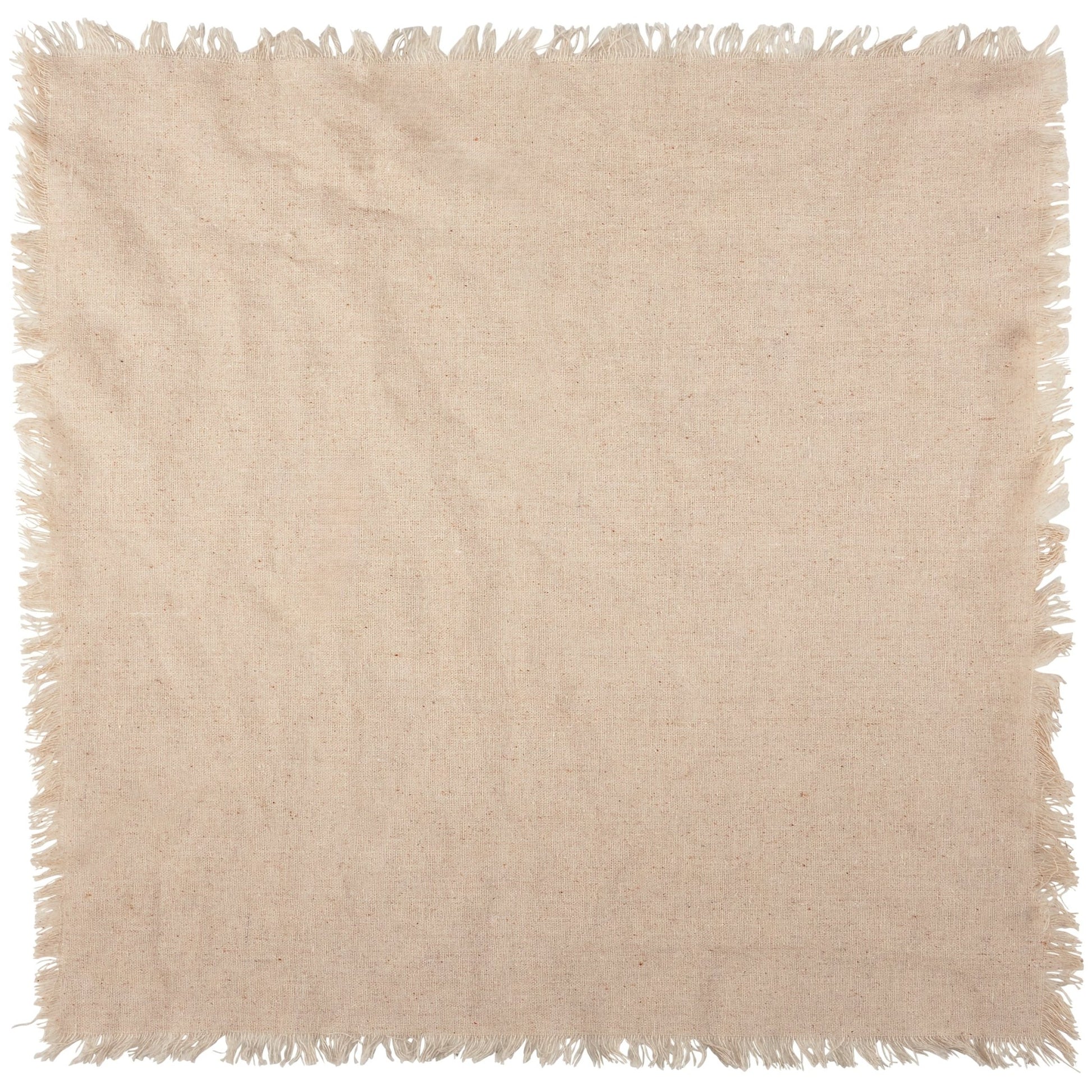 Natural Fringe Napkin Set of 4 - Charlie's Roost